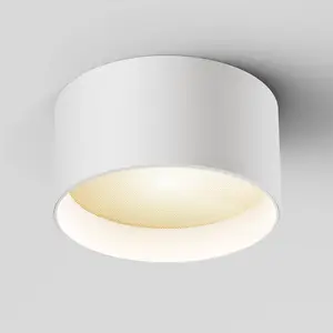 Maytoni Downlight LED Vega, blanc, Ø 14 cm, 15 W, aluminium pas cher