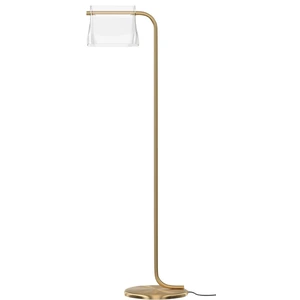 Comparateur de prix : Lampadaire en métal laiton et verre 126,5cm Cabaret - Maytoni