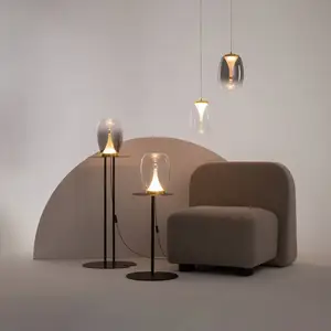 Comparateur de prix : Maytoni Suspension LED Splash, transparent, Ø 20 cm, verre