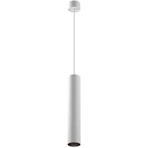 Maytoni Suspension ARTISAN, blanche, Ø 5,4 cm, métal, GU10 pas cher