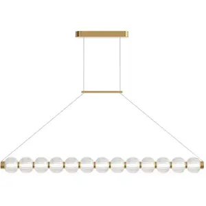 Comparateur de prix : Maytoni Lampe à suspendre Amulet Gold MOD555PL-L18G3K