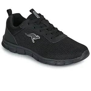 KangaROOS Femme K-RF Alea Basket, Jet Black/Mono, 37 EU