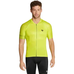 Ziener Nearo Short Sleeve Jersey Jaune 48 Homme pas cher