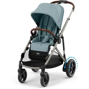 Comparateur de prix : Poussette évolutive eGazelle BLEU Cybex