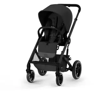 Poussette 4 roues BALIOS S Lux BLK Moon Black - CYBEX - Noir pas cher