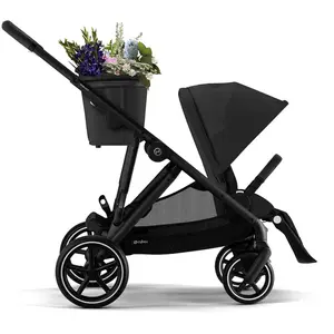 Comparateur de prix : Cybex - Gazelle S - Poussette évolutive tout terrain Noir taille unique