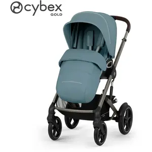 Comparateur de prix : CYBEX - Poussette Talos 2 S Lux Stormy Blue