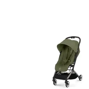 Comparateur de prix : CYBEX - Poussette ultra compacte Orfeo châssis taupe - MossGreen