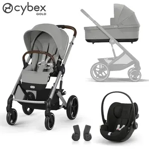 CYBEX - Poussette Trio Balios S Lux + Siège auto Cloud G Comfort + Nac...Vendu paraubert