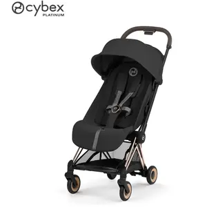 Cybex Poussette Coya - Confort Sepia Black / Rose Gold