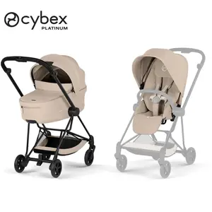 Cybex Duo Poussette Mios et Nacelle Cozy Beige / Matt Black
