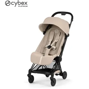 CO A Confort 2026 Poussette ultra-compacte et Châssis Matt Black Cozy Beige