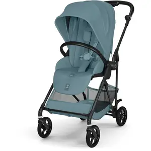 Comparateur de prix : Poussette Melio Carbon Stormy Blue