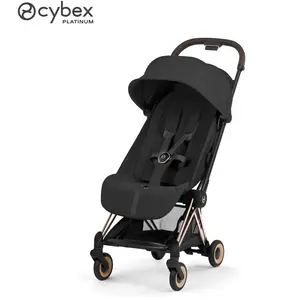 CYBEX Poussette Coya - Style collection Sepia Black / Rose Gold pas cher