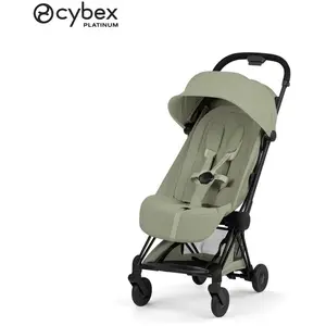 CO A Style 2026 Poussette ultra-compacte et Châssis Matt Black Sage Green
