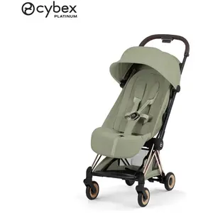CO A Style 2026 Poussette ultra-compacte et Châssis Rose Gold Sage Green