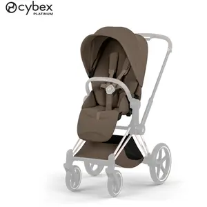 CYBEX Siège Poussette Priam Style - Coconut Brown pas cher