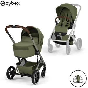 Duo poussette Balios 4 + nacelle pliable Sage Green