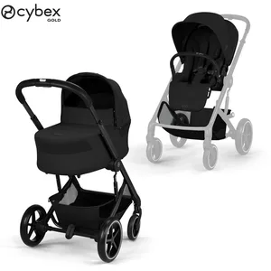 Duo poussette Balios 4 + nacelle Cot S Lux Moon Black