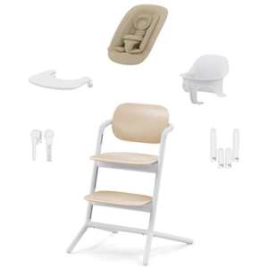 Comparateur de prix : CYBEX - Chaise haute LEMO 4en1 SET Sand White