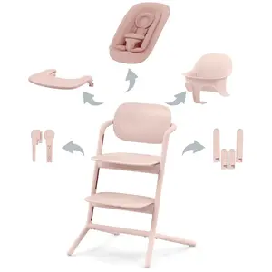 Comparateur de prix : cybex GOLD Chaise haute enfant évolutive Lemo 4en1 Pearl Pink