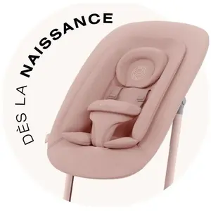 Comparateur de prix : Transat LEMO 2 - CYBEX - Rose - Dossier ajustable - Evolutif - Mixte