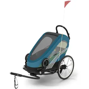 Poussette remorque vélo Zeno Bike BLEU Cybex