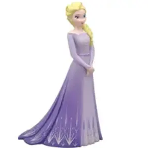 Bullyland Figurine La Reine Des Neiges (Frozen) : Elsa En Robe Violette pas cher