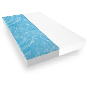 Mister Sandman Matelas 160x200 confortable, Mousse gel, Matelas ferme, Épaisseur 15cm pas cher