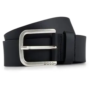 BOSS Janni_Sz40 Ceinture, Black, 90 Men pas cher