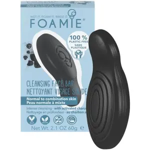 Comparateur de prix : Foamie Nettoyant Visage Solide Charbon Actif 80g