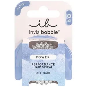 Comparateur de prix : Invisibobble - Power Crystal Clear Élastiques 3 pieces Blanc unisex