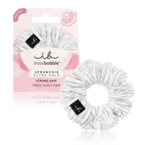 invisibobble Sprunchie Extra Hold Pure White élastique à cheveux 1 pcsVendu paramazon