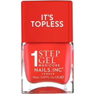 Nails inc - Topless Vernis à ongles 14 ml Rouge unisex pas cher