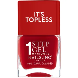 Nails inc - Topless Vernis à ongles 14 ml Rouge foncé unisex pas cher