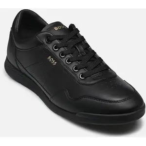 Comparateur de prix : Chaussures BOSS Nitan Leather noir pur - 41
