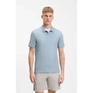 BOSS Polo PASSENGER bleu clair | S pas cher