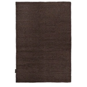 Comparateur de prix : Non communiqué Tapis en Laine Tissé à la Main Robbie Marron 160 x 230 cm