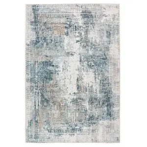 Comparateur de prix : PARIS PRIX Tapis tissé vintage à motifs faye multicolore 75 x 150 cm