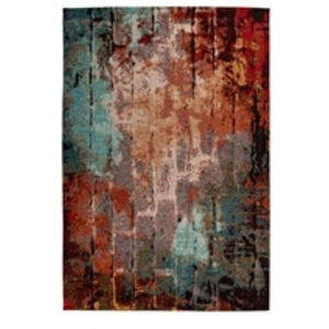 Paris Prix Tapis Tissé Imprimé à Motifs Primavera Multicolore 80 x 150 cm pas cher