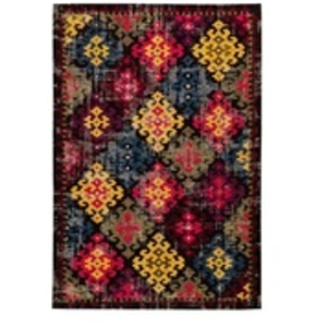 Non communiqué Tapis Tissé Imprimé Primavera Multicolore 80 x 150 cm