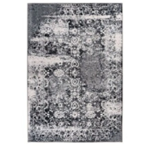 Comparateur de prix : Non communiqué Tapis Tissé Vintage à Poils Plats Saphira Gris 120 x 170 cm