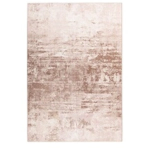 Non communiqué Tapis Tissé Rétro à Poils Plats Saphira Beige 120 x 170 cm