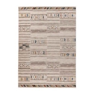 Non communiqué Tapis Tissé Imprimé Ethnique Jaka Multicolore 160 x 230 cm
