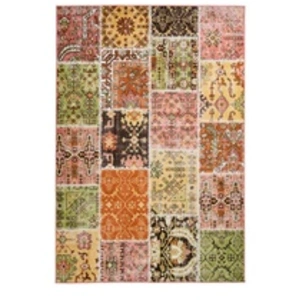 Paris Prix Tapis Patchwork à Poils Courts Ariya Multicolore 200 x 290 cm pas cher