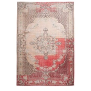 Paris Prix Tapis Imprimé Rétro Antique Vintage Rouge 160 x 230 cm pas cher