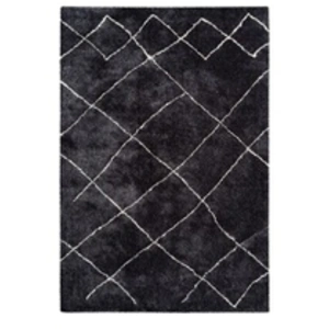 Paris Prix Tapis Géométrique Orlando Anthracite 160 x 230 cm pas cher