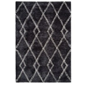 Comparateur de prix : Paris Prix Tapis Imprimé Géométrique Orlando Anthracite 160 x 230 cm