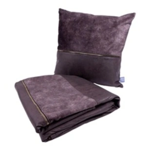 Comparateur de prix : Coussin & Couverture "picco" 130x170cm Gris - Paris Prix
