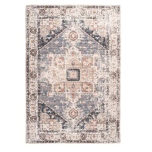 Comparateur de prix : Paris Prix Tapis Vintage à Poils Courts Indiana I Gris & Marron 120 x 170 cm